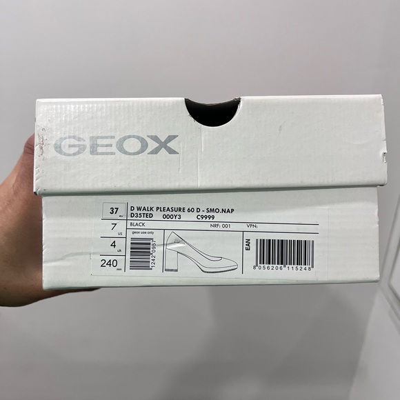 Gently Worn Geox Black D Walk Pleasure 60 Mid Heel - Picture 10 of 10